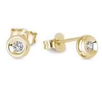 Orecchini Demetra Donna ESSENTIAL in Oro giallo Diamante 021.012.Y.A3